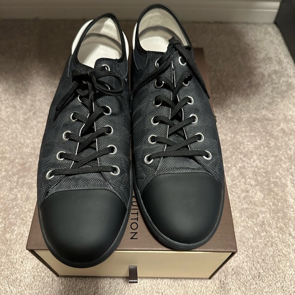Other - Men’s black Louis Vuitton sneakers